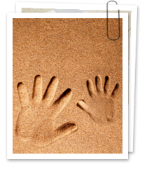 page one google bing - handprint  photo